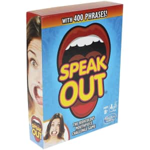 Hasbro Speak Out Game Mouthpiece Challenge for $15 Hasbro Speak Out Game Mouthpiece Challenge for $15