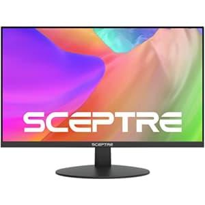 Sceptre IPS 24-Inch Computer LED Monitor 1920x1080 1080p HDMI VGA up to 75Hz 300 Lux Build-in for $101