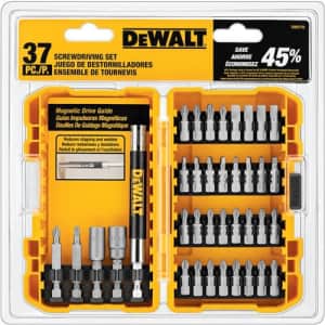 DeWalt 37-Piece Screwdriving Set for $23 DeWalt 37-Piece Screwdriving Set for $23