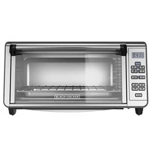 Black + Decker Black+Decker TO3290XSBD Toaster Oven, 8-Slice, Stainless Steel for $116