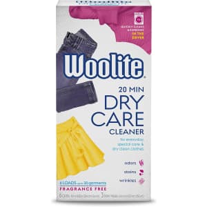 Woolite 20-Minute Dry Care Cleaner for $18
