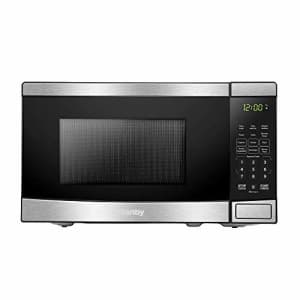 Danby DBMW0721BBS 700 Watts 0.7 Cu.Ft. Countertop Microwave with Push Button Door| 10 Power Levels, for $106