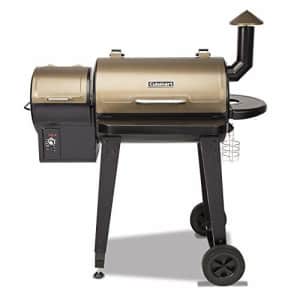 Cuisinart CPG-4000 Wood BBQ Grill & Smoker Pellet Grill and Smoker, 45" x 49" x 39.4", Black for $394