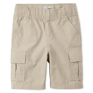 The Children's Place Boys Pull On Cargo Shorts, Sandwash, 18(Husky) for $12