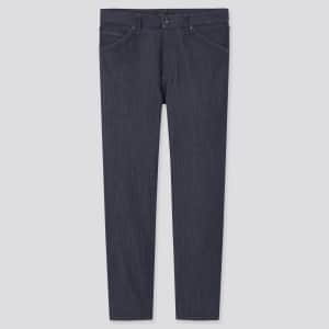 Uniqlo Men's Tech Denim-Like Slim-Fit Jeans for $10 Uniqlo Men's Tech Denim-Like Slim-Fit Jeans for $10