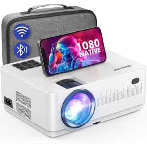 DBPower 1080P HD Bluetooth Projector for $180
