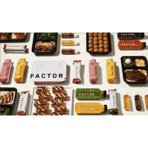 Factor Meals: $120 off first 5 boxes