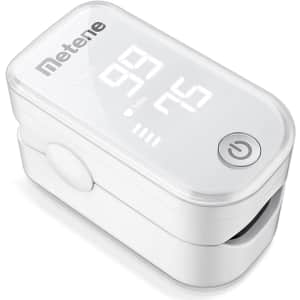 Metene Fingertip Pulse Oximeter for $18
