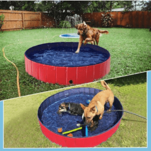SmileMart Foldable Pet Swimming Pool & Wash Tub for Cats and Dogs from $21