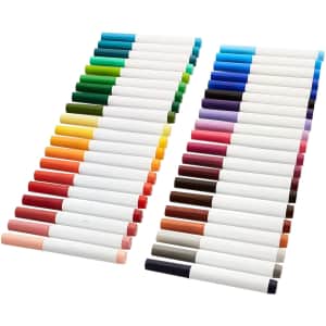 Amazon Basics Broad Line Washable Markers 40-Pack for $9 Amazon Basics Broad Line Washable Markers 40-Pack for $9