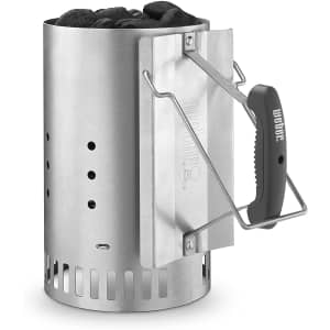 Weber Rapidfire Chimney Starter for $25 Weber Rapidfire Chimney Starter for $25