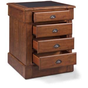 Home Styles Aspen 30" Quartz-Top Cherry Veneer Closet Storage Island for $245 Home Styles Aspen 30" Quartz-Top Cherry Veneer Closet Storage Island for $245