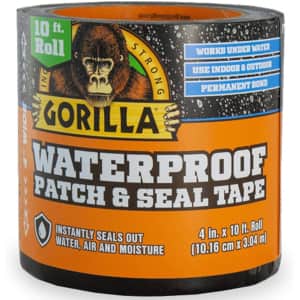 Gorilla 4" x 10-Foot Waterproof Patch & Seal Tape for $13