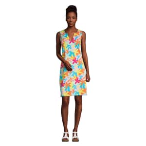 Lands' End Women's Swim Cover-Up Dress for $14