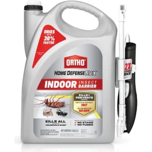 Ortho Home Defense Max 1-Gallon Indoor Insect Barrier for $19 Ortho Home Defense Max 1-Gallon Indoor Insect Barrier for $19