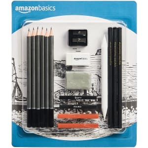 Amazon Basics 17-Piece Sketch Kit for $7 Amazon Basics 17-Piece Sketch Kit for $7