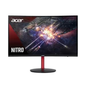 Acer Nitro XZ272U Pbmiiphx 27" 1500R Curved Zero-Frame WQHD (2560 x 1440) Gaming Monitor | AMD for $280