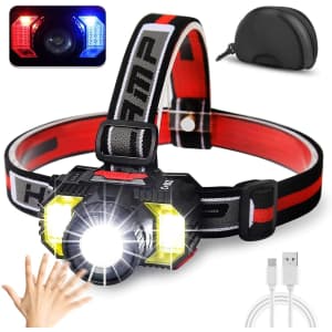 Colaer Multifunctional LED Headlamp for $7