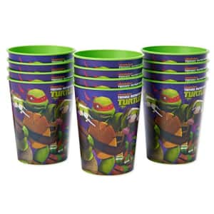 American Greetings Teenage Mutant Ninja Turtle (TMNT) Party Supplies, 16 oz. Reusable Plastic Party for $19