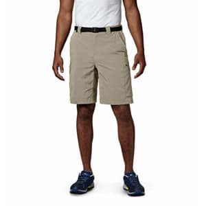 Columbia Sportswear Men's Big and Tall Silver Ridge Cargo Shorts, Fossil, 48 x 10 for $50