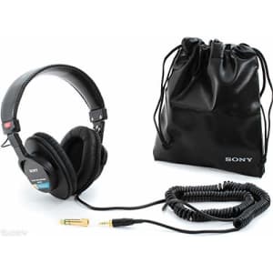 Sony MDR7506 Professional Large Diaphragm Headphone (International Model) No Warranty for $106 Sony MDR7506 Professional Large Diaphragm Headphone (International Model) No Warranty for $106