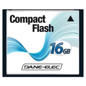 Dane Elec Canon EOS Rebel XTi Digital Camera Memory Card 16GB CompactFlash Memory Card for $32 Dane Elec Canon EOS Rebel XTi Digital Camera Memory Card 16GB CompactFlash Memory Card for $32