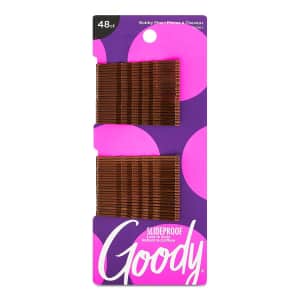 Goody Hair Ouchless Bobby Pin 48-Count Pack for $1