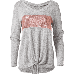 Venus Women's Cozy Sequin Stripe Lounge Top for $16 Venus Women's Cozy Sequin Stripe Lounge Top for $16