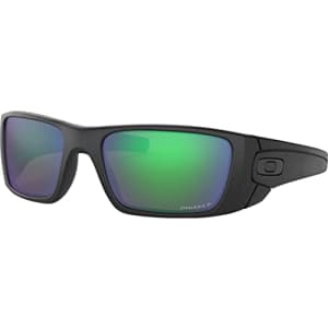 Oakley SI Fuel Cell Polarized Sunglasses Matte Black Frame/Prizm Maritime Lens for $73