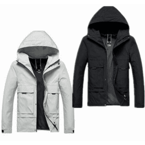 Men's Hooded Hiking Jacket 2-Pack for $33 Men's Hooded Hiking Jacket 2-Pack for $33