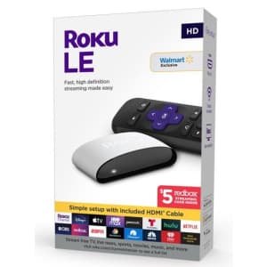 Roku LE HD Streaming Media Player for $24