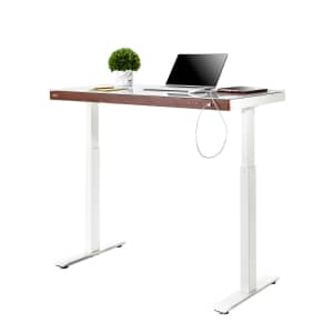 Seville Classics airLIFT 48" Tempered Glass Electric Sit-Stand Desk for $300 for members