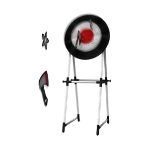 Saddlebred Axe and Throwing Star Target Set for $15 Saddlebred Axe and Throwing Star Target Set for $15