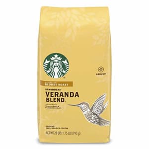 Starbucks Blonde Roast Ground Coffee Veranda Blend 1 bag (28 oz.) for $16 Starbucks Blonde Roast Ground Coffee Veranda Blend 1 bag (28 oz.) for $16