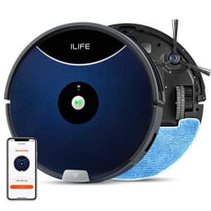 ILIFE A80 Max Mopping Robot Vacuum, 2-in-1 Robot Vacuum and Mop, 2000Pa Max Suction, Wi-Fi for $209 ILIFE A80 Max Mopping Robot Vacuum, 2-in-1 Robot Vacuum and Mop, 2000Pa Max Suction, Wi-Fi for $209