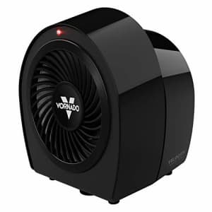 Vornado Velocity 1R Personal Space Heater with 2 Heat Settings and Advanced Safety Features, Black for $39
