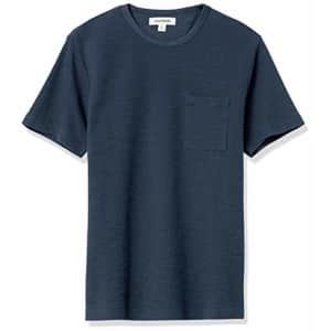 Goodthreads Men's Short-Sleeve Thermal T-Shirt, Navy, X-Small for $12