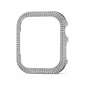 Swarovski Sparkling Smartwatch Case compatible with Apple Watch Series 4 and 5, 40mm, Silver Tone for $55