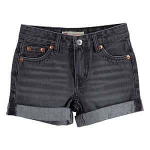 Levi's Girls' Girlfriend Fit Denim Shorty Shorts, Arya, 12 for $34