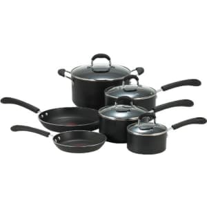 T-fal E938SA Professional Total Nonstick Oven Safe Thermo-Spot Heat Indicator 10-Piece Dishwasher for $129 T-fal E938SA Professional Total Nonstick Oven Safe Thermo-Spot Heat Indicator 10-Piece Dishwasher for $129
