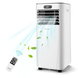 COSTWAY Portable Air Conditioner, 10000BTU(SACC:7000BTU/H) Air Cooler with Drying, Fan, Sleep Mode, for $260