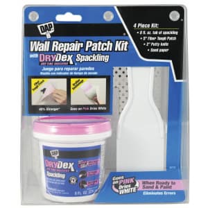 DAP DryDex Wall Repair Patch Kit for $10