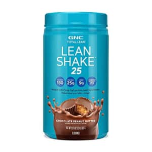 GNC Total Lean | Lean Shake 25 Protein Powder | High-Protein Meal Replacement Shake | Chocolate for $70