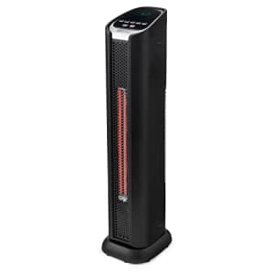 LifeSmart HT1053 1500 Watt Portable 24 Inch Electric Infrared Quartz Tower Space Heater for Indoor for $98