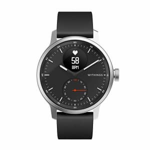 Withings ScanWatch - Hybrid Smartwatch with ECG, Heart Rate Sensor and Oximeter (Black, 42mm) for $249
