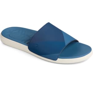 Sperry Men's Dock Slide Plushwave Sandals for $20 Sperry Men's Dock Slide Plushwave Sandals for $20