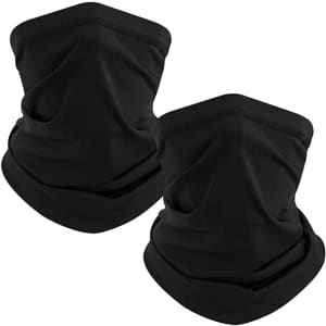 Ticonn Neck Gaiter 2-Pack for $7 Ticonn Neck Gaiter 2-Pack for $7