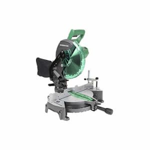 Metabo HPT C10FCG 10-Inch Compound Miter Saw, 15-Amp Motor, Single Bevel, 0-52 Degree Miter Angle for $165 Metabo HPT C10FCG 10-Inch Compound Miter Saw, 15-Amp Motor, Single Bevel, 0-52 Degree Miter Angle for $165