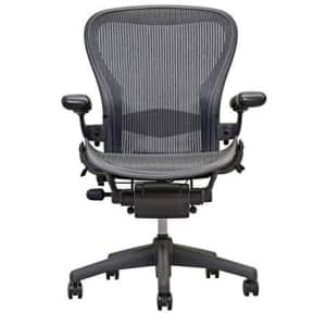 Herman Miller Aeron Size B Office Chair w/ Adjustable Lumbar Support for $549 Herman Miller Aeron Size B Office Chair w/ Adjustable Lumbar Support for $549