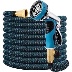 Double Couple 75-Ft. Expandable Water Hose with Nozzle for $18 Double Couple 75-Ft. Expandable Water Hose with Nozzle for $18